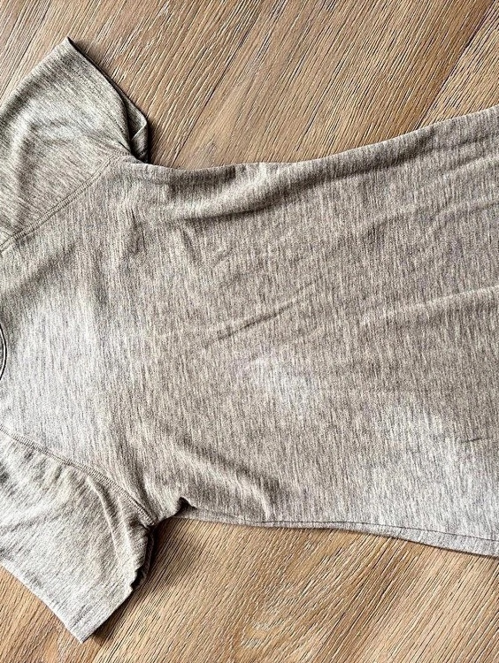 zara Gray Short Sleeve Tee Like New